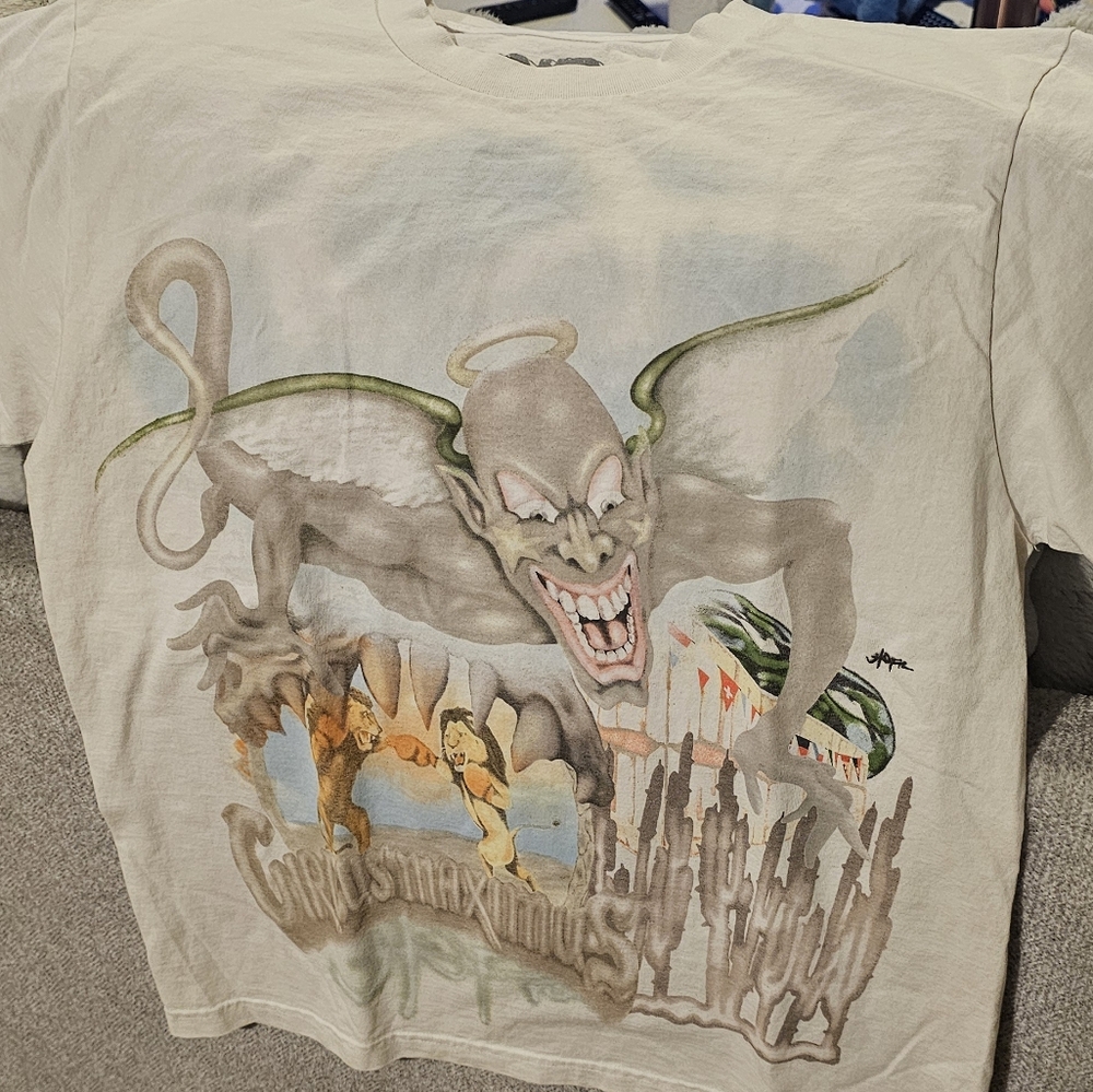 TRAVIS SCOTT UTOPIA CIRCUSMAXIMUS 2024 TOUR III TEE Sz M